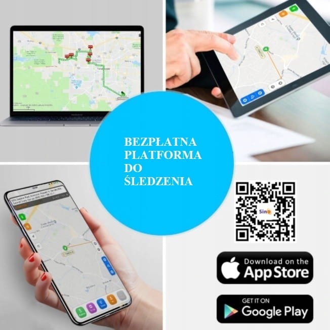 Lokalizator GPS do auta odcięcie paliwa pojazdu przekaźnik 4G + 2G ST-907L