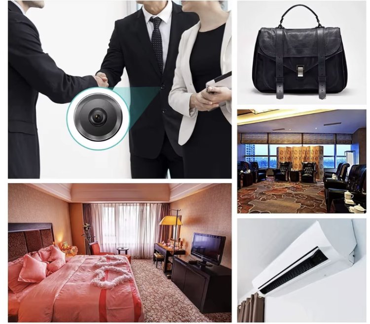 Mini Kamera szpiegowska ukryta bezprzewodowa z czujnikiem ruchu Pilot