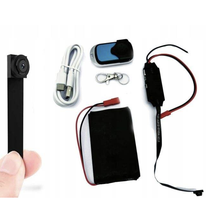 Mini Kamera szpiegowska ukryta bezprzewodowa z czujnikiem ruchu Pilot