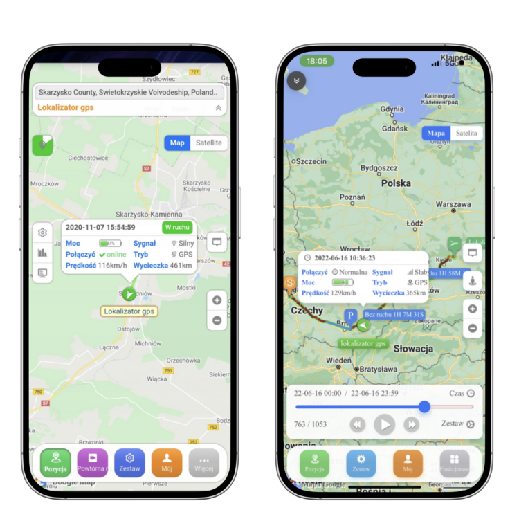 Lokalizator GPS do auta odcięcie paliwa pojazdu przekaźnik 4G + 2G ST-907L