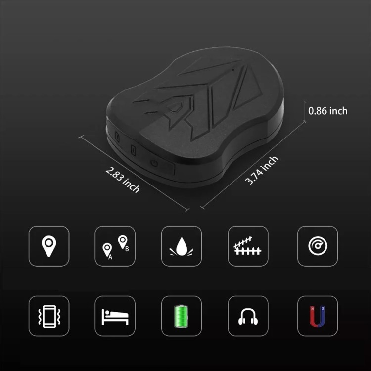Lokalizator GPS do auta 4G LTE TRACKER Magnes MIKROFON 60 dni
