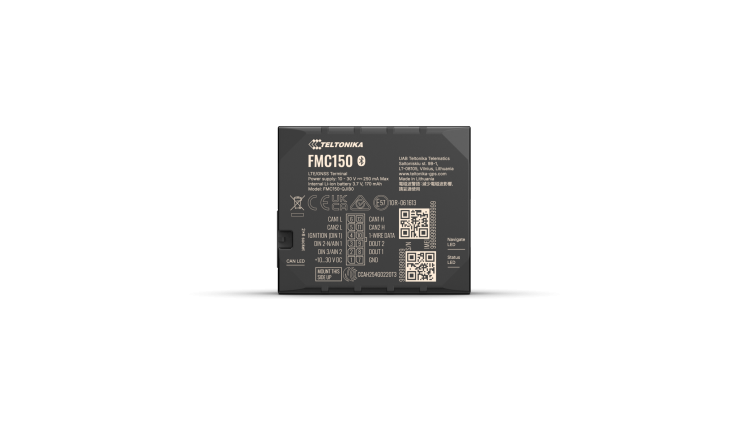 Lokalizator GPS do auta Teltonika FMC150 4G/LTE Bateria Bluetooth CAN CANBUS