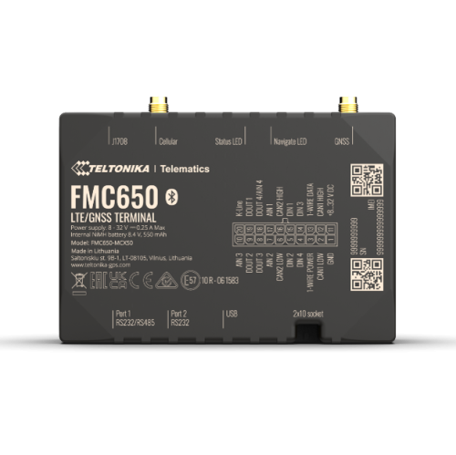 Lokalizator GPS do auta Teltonika FMC650 4G LTE CAN ANTENY BATERIA CANBUS