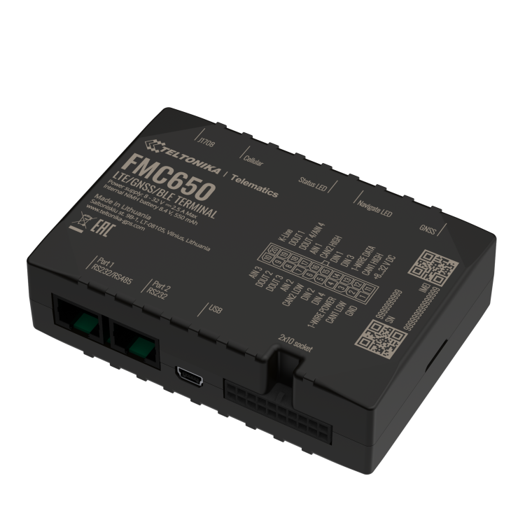 Lokalizator GPS do auta Teltonika FMC650 4G LTE CAN ANTENY BATERIA CANBUS