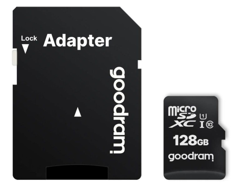 GOODRAM KARTA PAMIĘCI 128 GB MICRO SD XC CLASS 10