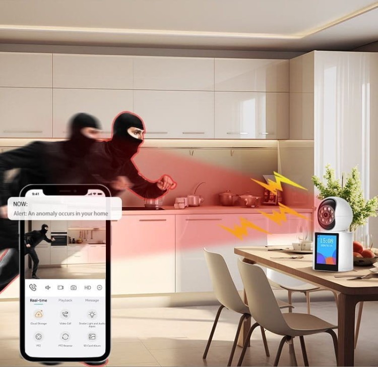 Niania elektroniczna WiFi na żywo wyświetlacz tryb rozmowy kame