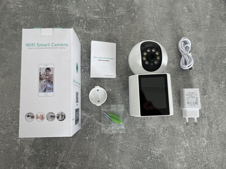 Niania elektroniczna WiFi na żywo wyświetlacz tryb rozmowy kame