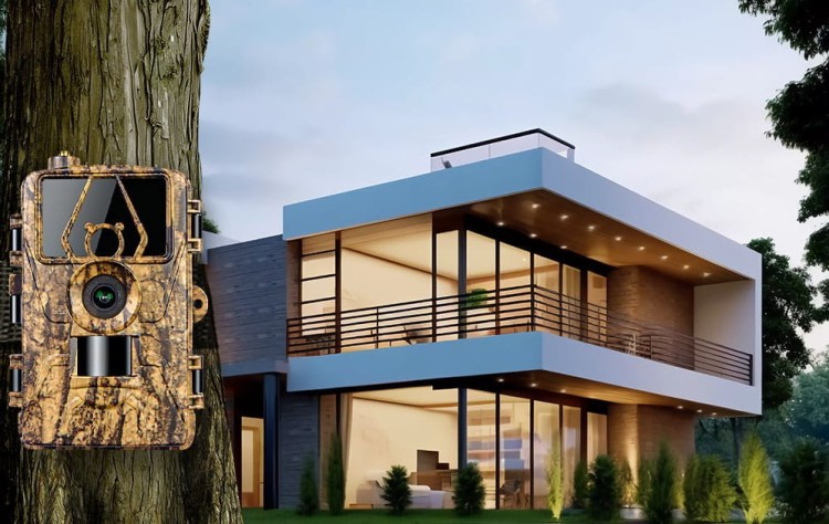 FOTOPUŁAPKA KAMERA LEŚNA MYŚLIWSKA 4G 8K POLSKIE MENU TRYB NOCNY APLIKACJA