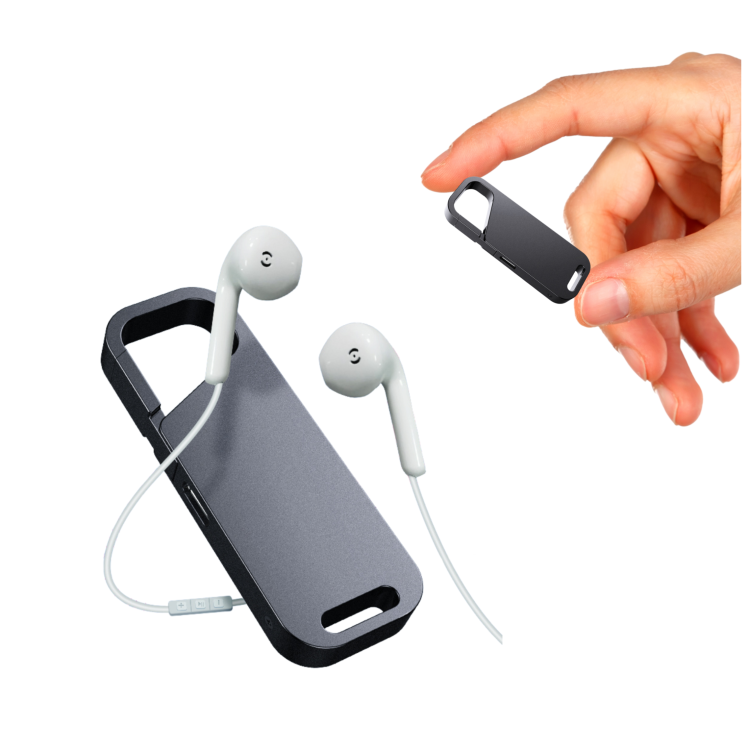 Mini dyktafon 16 GB detekcja brelok podsłuch