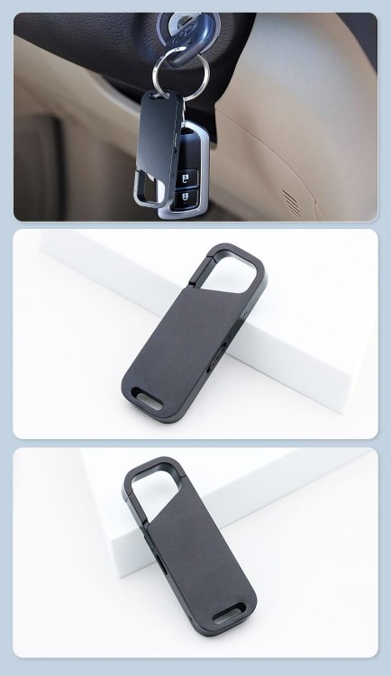 Mini dyktafon 16 GB detekcja brelok + słuchawki