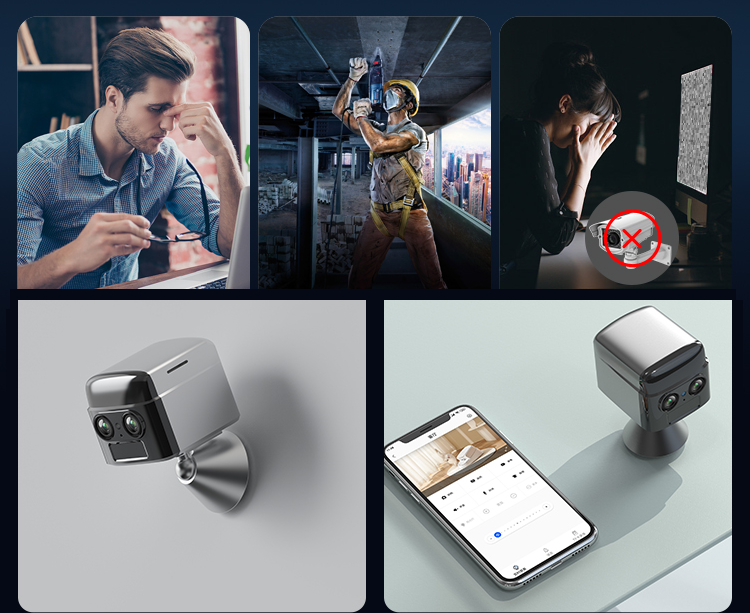 UKRYTA MINI KAMERA WIFI PODGLĄD NA ŻYWO DETEKCJA ALARMY DO 90 DNI PRACY