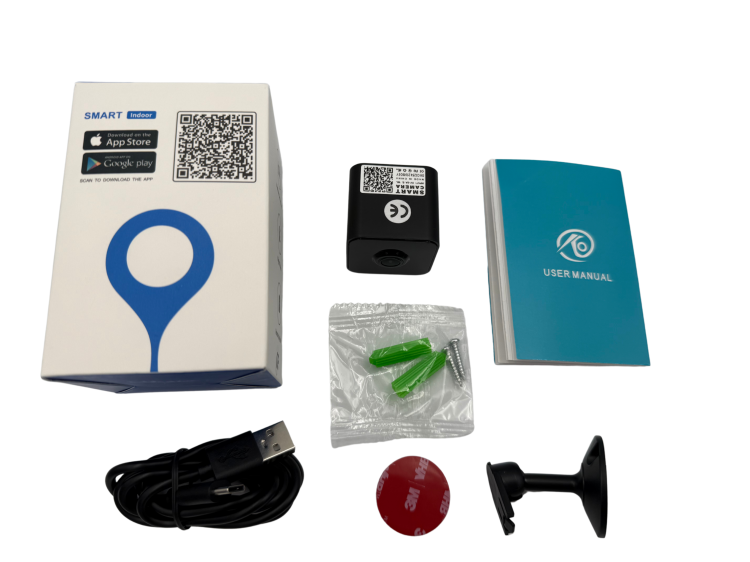 UKRYTA MINI KAMERA WIFI PODGLĄD NA ŻYWO DETEKCJA ALARMY BATERIA