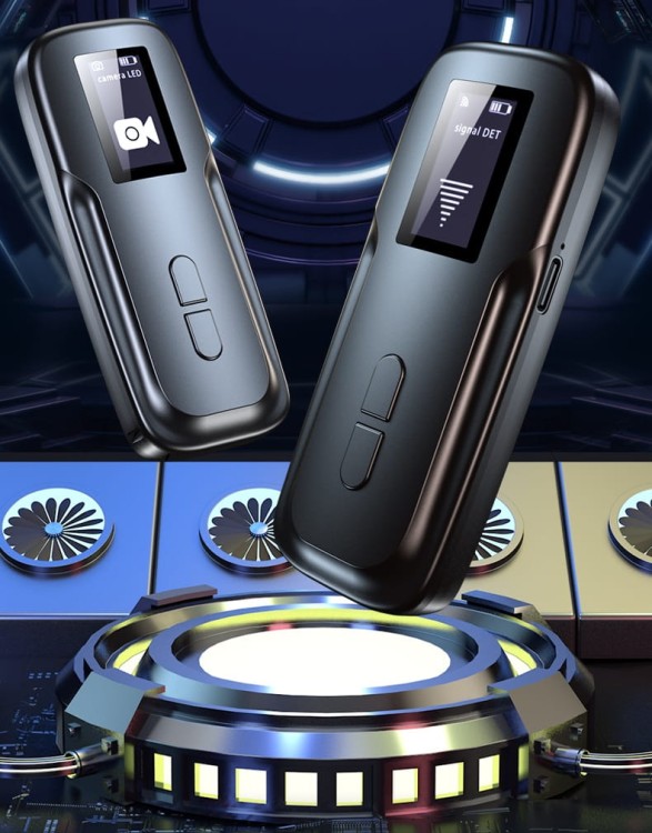 Profesjonalny Wykrywacz Lokalizatorów GPS, Kamer, Podsłuchów