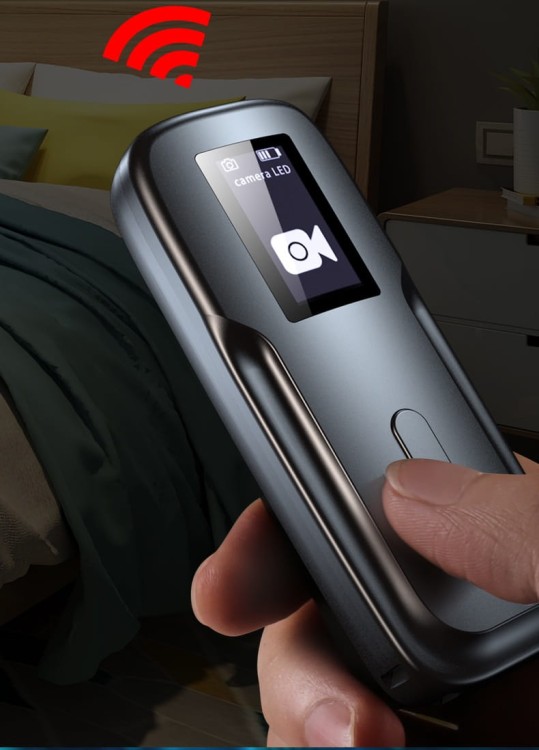 Profesjonalny Wykrywacz Lokalizatorów GPS, Kamer, Podsłuchów