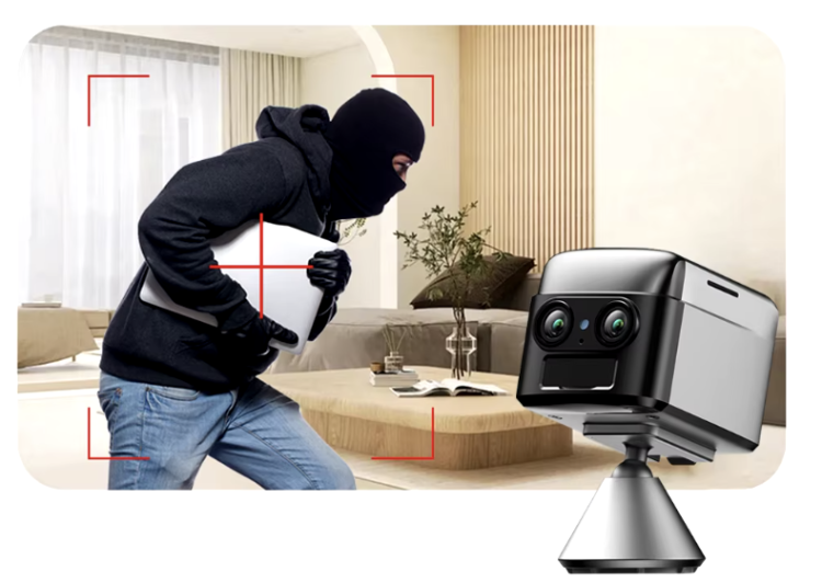 UKRYTA MINI KAMERA WIFI PODGLĄD NA ŻYWO DETEKCJA ALARMY DO 90 DNI PRACY