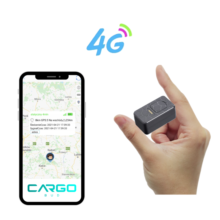 Lokalizator GPS 4G LTE 25 dni MAGNES PODSŁUCH MINI