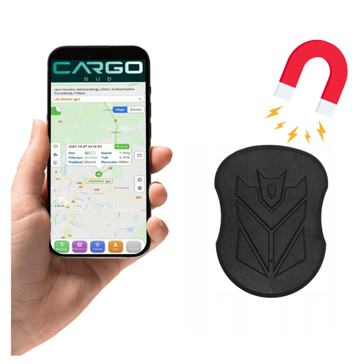 Lokalizator GPS do auta 4G LTE TRACKER Magnes MIKROFON 60 dni