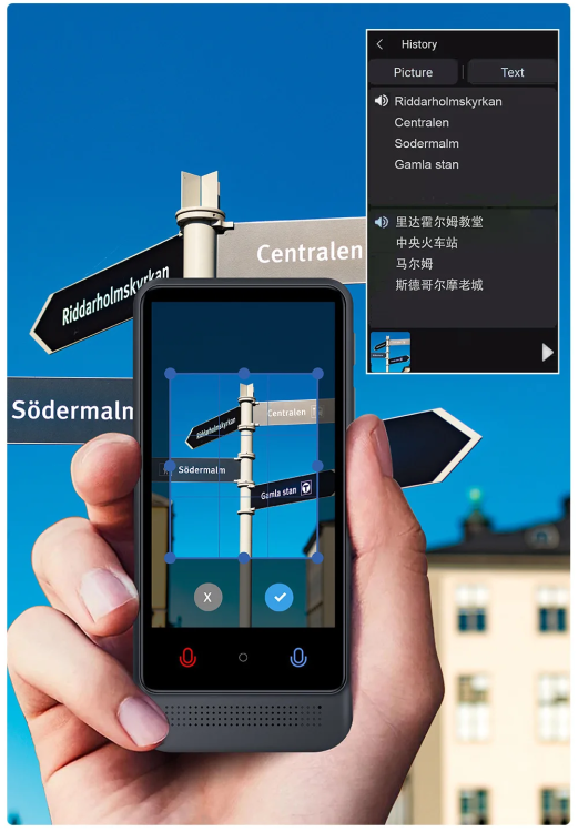 Translator tłumacz język polski Etui gratis działa bez Internetu offline wifi