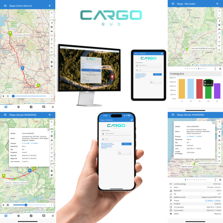 Dostęp do platformy CARGOGPS przedłużenie na 12 miesięcy