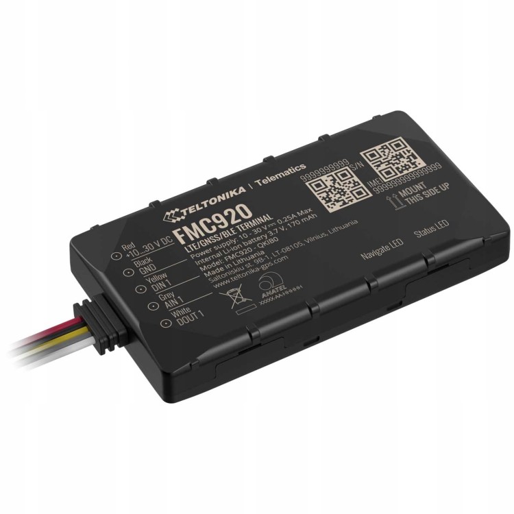 Teltonika FMC920 lokalizator GPS tracker bluetooth 4G