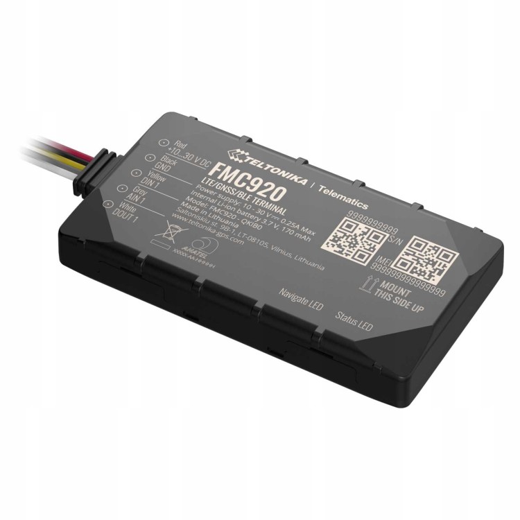 Teltonika FMC920 lokalizator GPS tracker bluetooth 4G