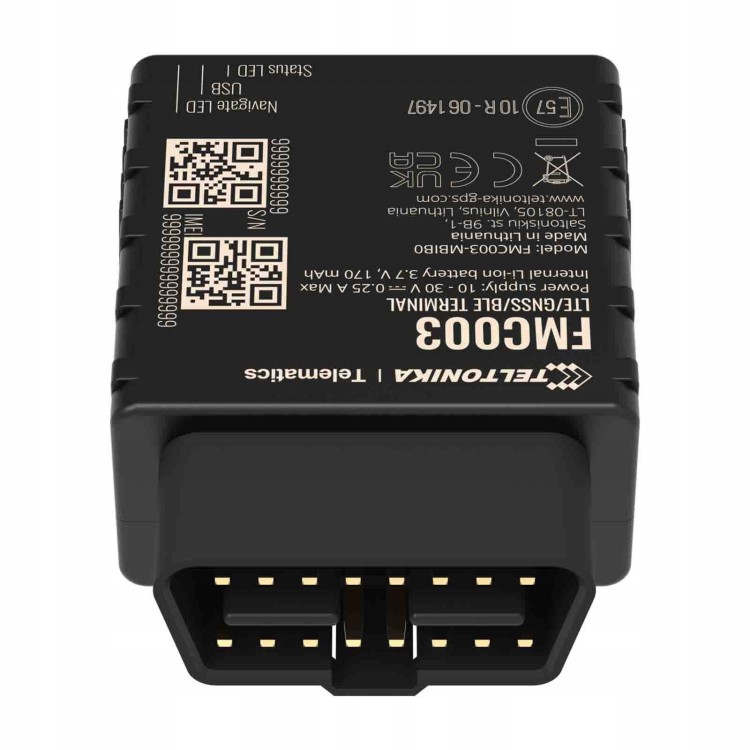 Lokalizator GPS Teltonika FMC003 4G LTE OBD do samochodu bateria wbudowana