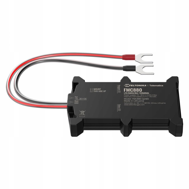 Lokalizator GPS Teltonika FMC880 4G LTE wbudowana bateria do auta motocykla