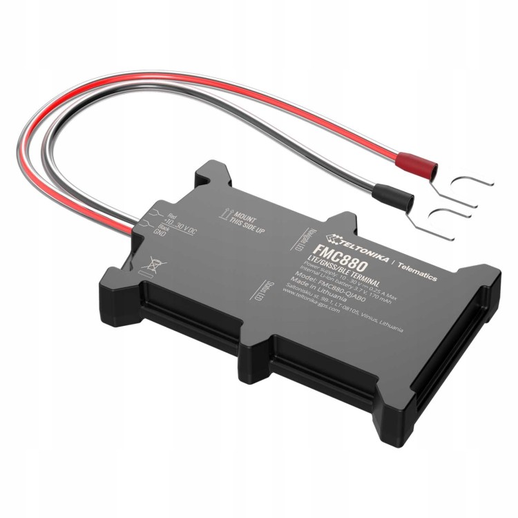 Lokalizator GPS Teltonika FMC880 4G LTE wbudowana bateria do auta motocykla