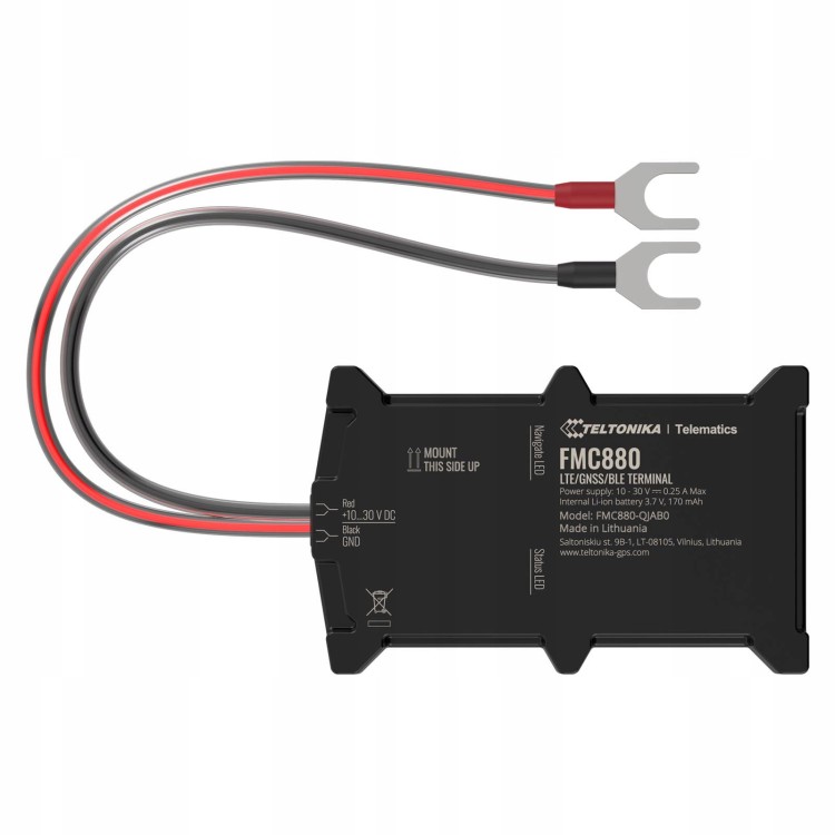Lokalizator GPS Teltonika FMC880 4G LTE wbudowana bateria do auta motocykla