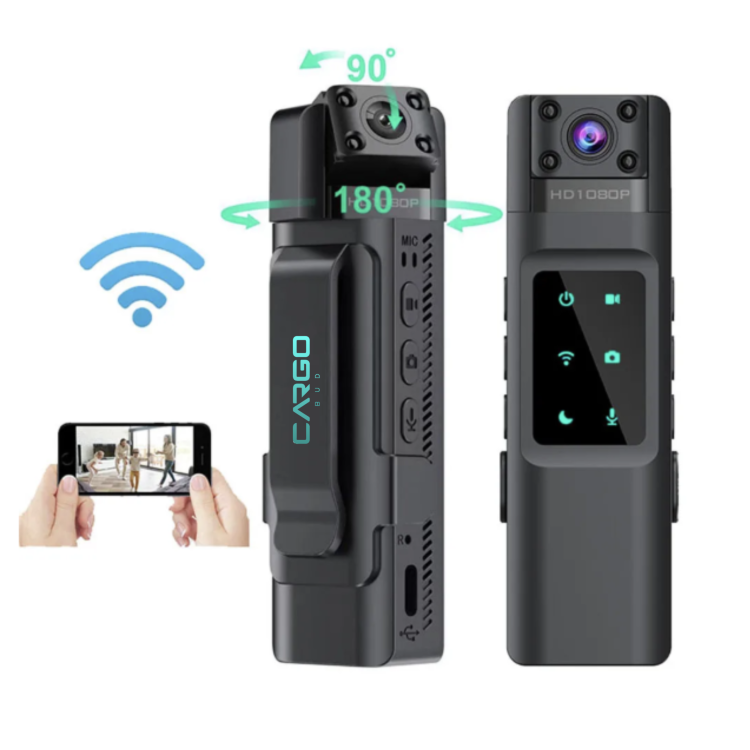 Mini kamera Wifi szpiegowska ukryta aplikacja bezprzewodowa bateria Nocny tryb IR