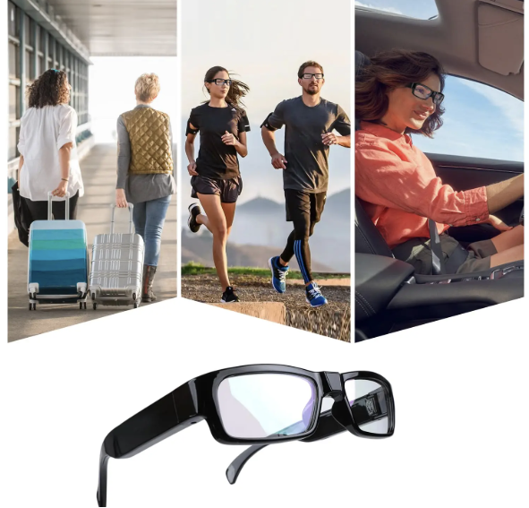 Profesjonalne okulary z kamerą szpiegowskie mini UKRYTA